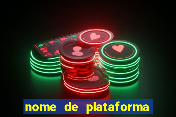 nome de plataforma de jogos